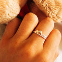 Bague Neige - Jolies-Trouvailles