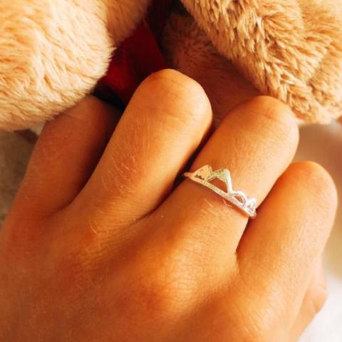 Bague Neige - Jolies-Trouvailles