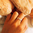 Bague Neige - Jolies-Trouvailles