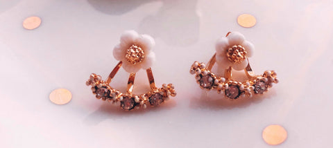 Boucles D'oreilles Marguerites - Jolies-Trouvailles