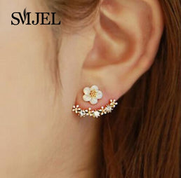 Boucles D'oreilles Marguerites - Jolies-Trouvailles