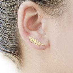 Boucles D'oreilles Épis D'or - Jolies-Trouvailles