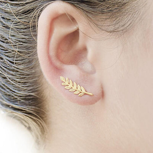 Boucles D'oreilles Épis D'or - Jolies-Trouvailles
