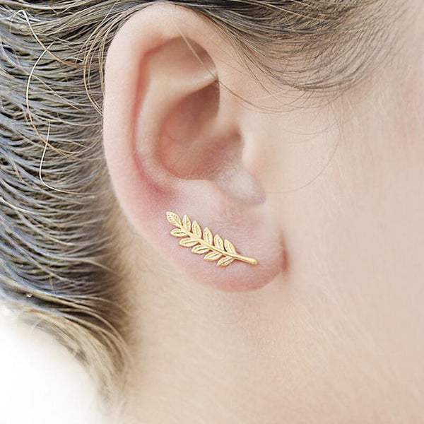 Boucles D'oreilles Épis D'or - Jolies-Trouvailles