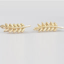 Boucles D'oreilles Épis D'or - Jolies-Trouvailles