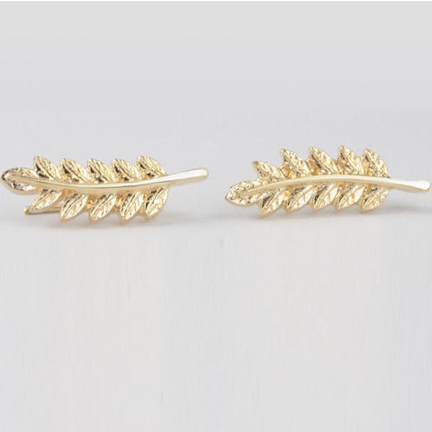 Boucles D'oreilles Épis D'or - Jolies-Trouvailles